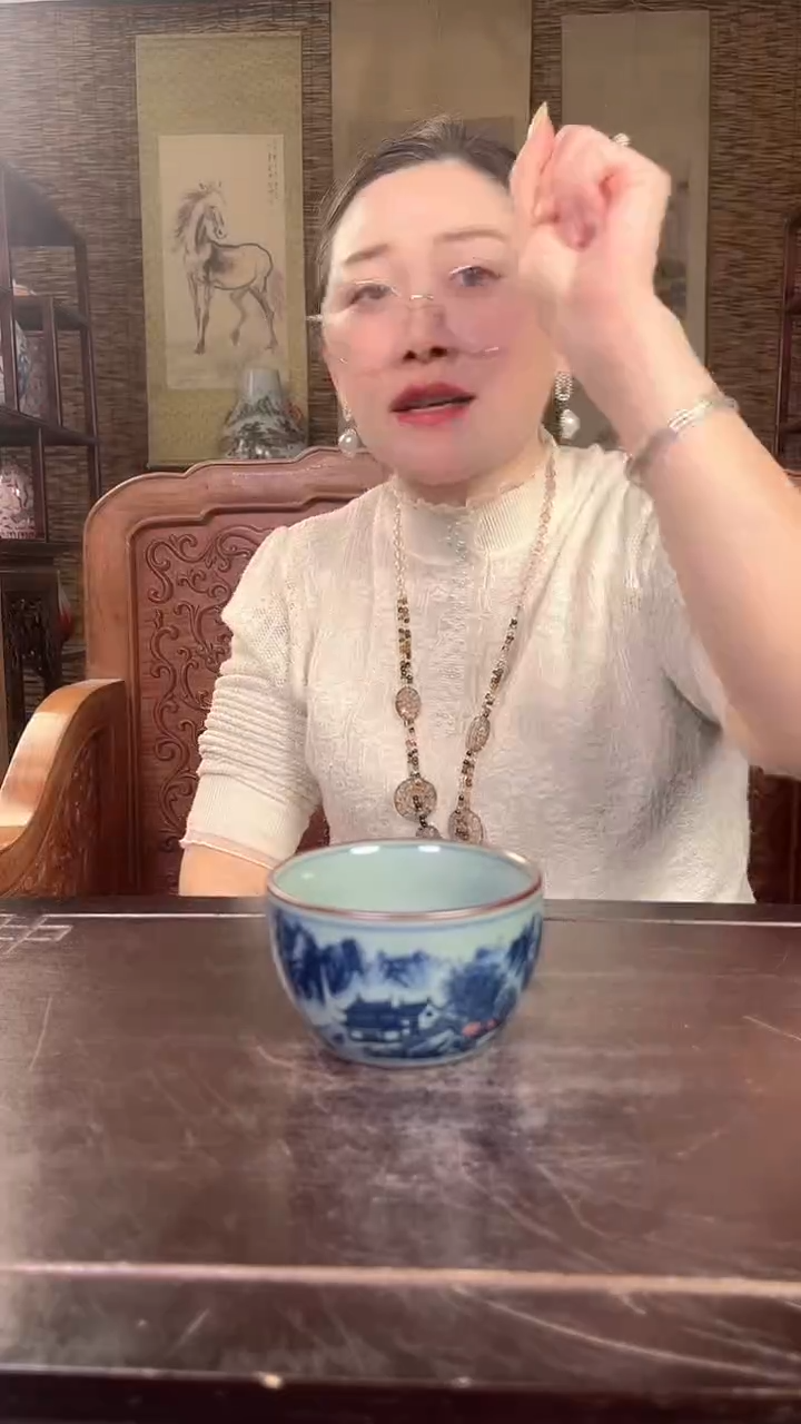 简约摆件景德镇陶瓷摆件X156