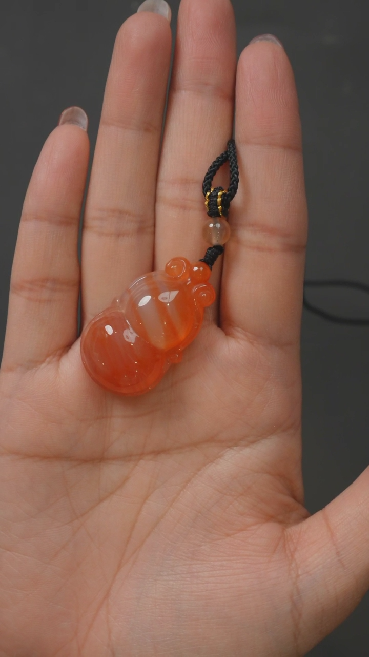 【闪购商品】玛瑙/玉髓笔搁未镶嵌nh250107-21