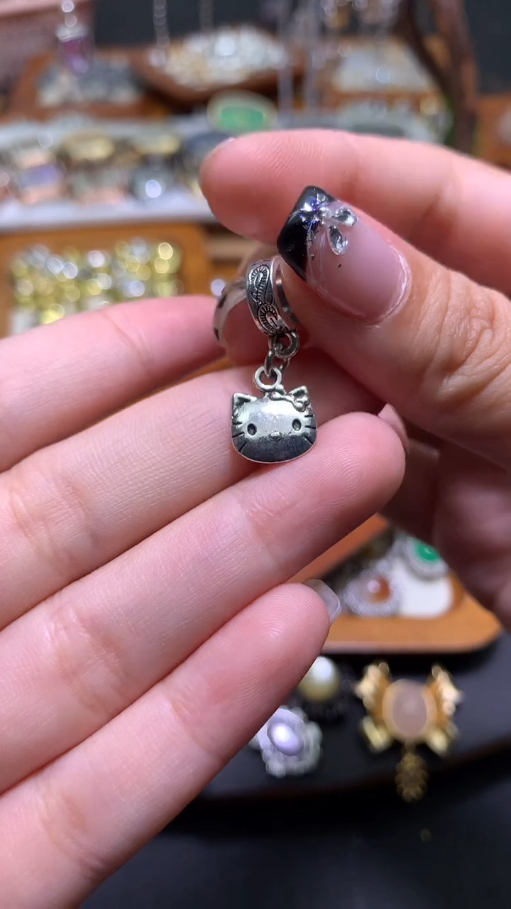 锆石合金古银提溜 6元6个 