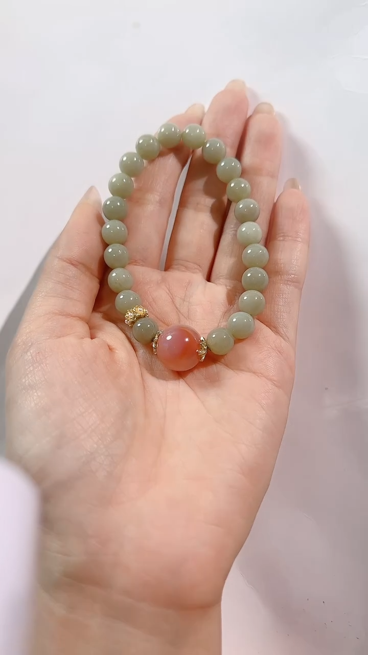 手链未镶嵌和田玉（糖玉）0000000000