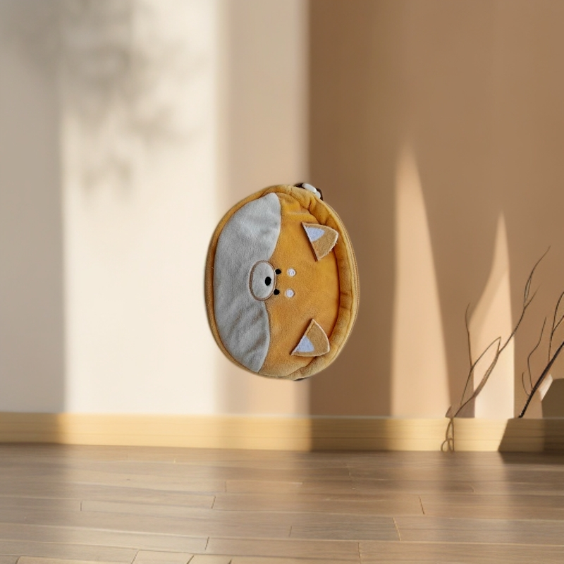 大人小孩毛绒迷你贝壳包包