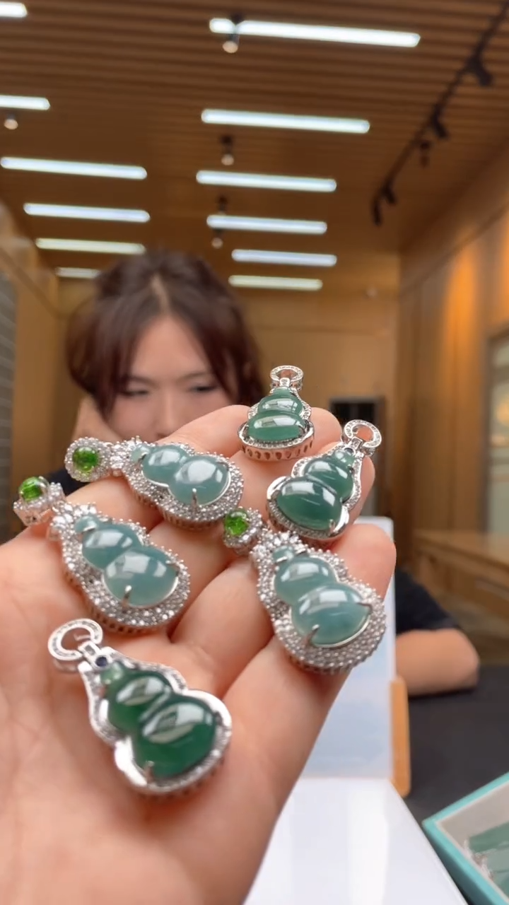 颈饰未镶嵌翡翠多样性发货（只发一件）x18