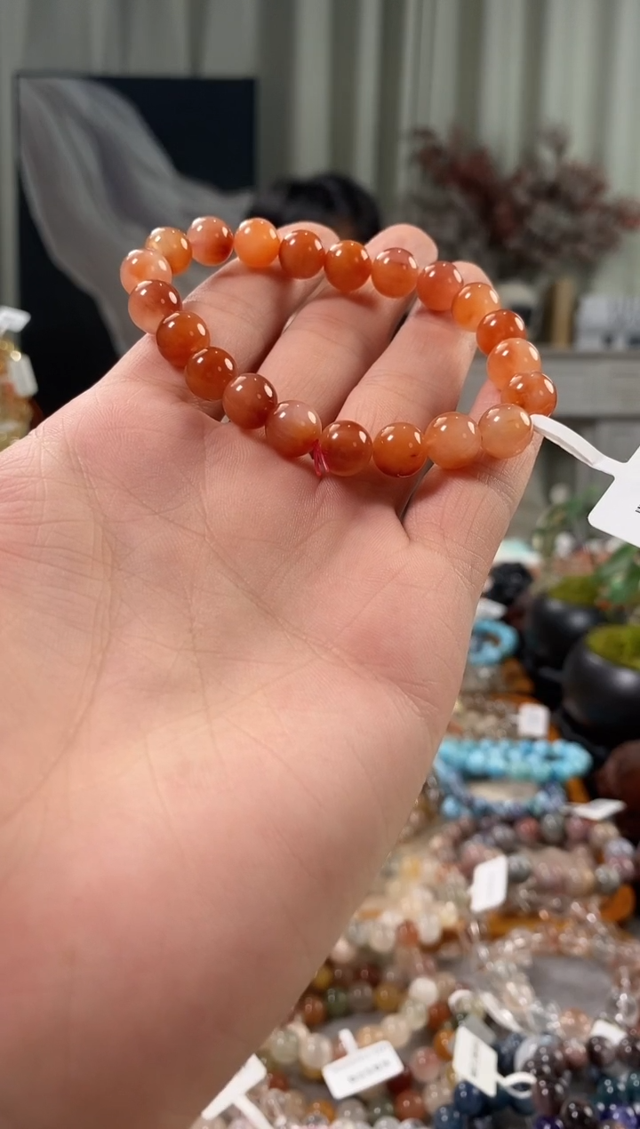 未镶嵌手链水晶兔毛