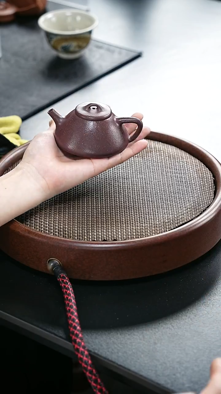 茶壶紫砂子冶-紫泥-全手工无添加-