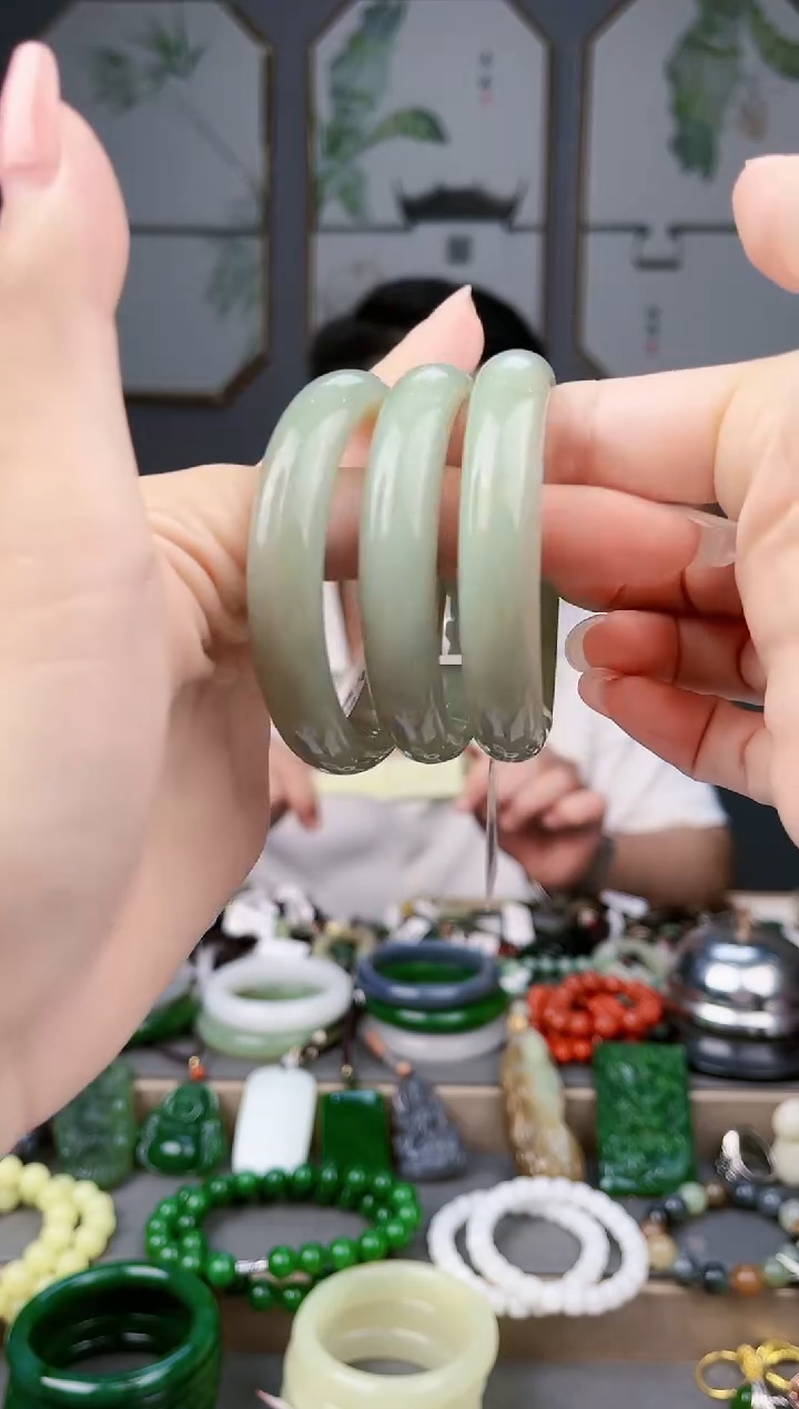 和田玉未镶嵌颈饰多样性发货拍一单发一个53