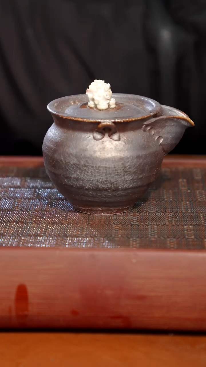 陶瓷奢瓷/瑞寅柴烧茶器（宝瓶）408