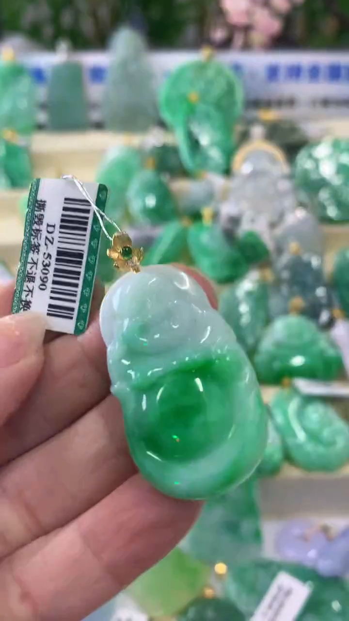 【闪购商品】翡翠颈饰未镶嵌挂件