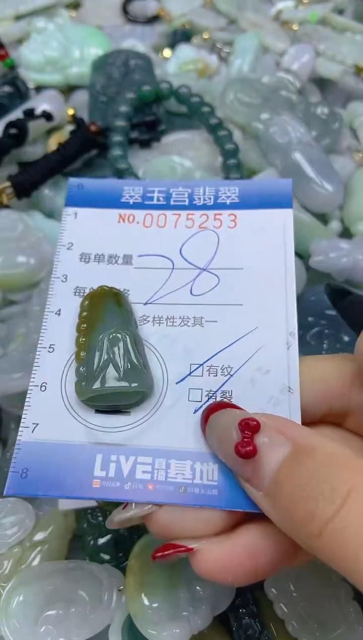 【闪购商品】翡翠颈饰未镶嵌闪购0075252