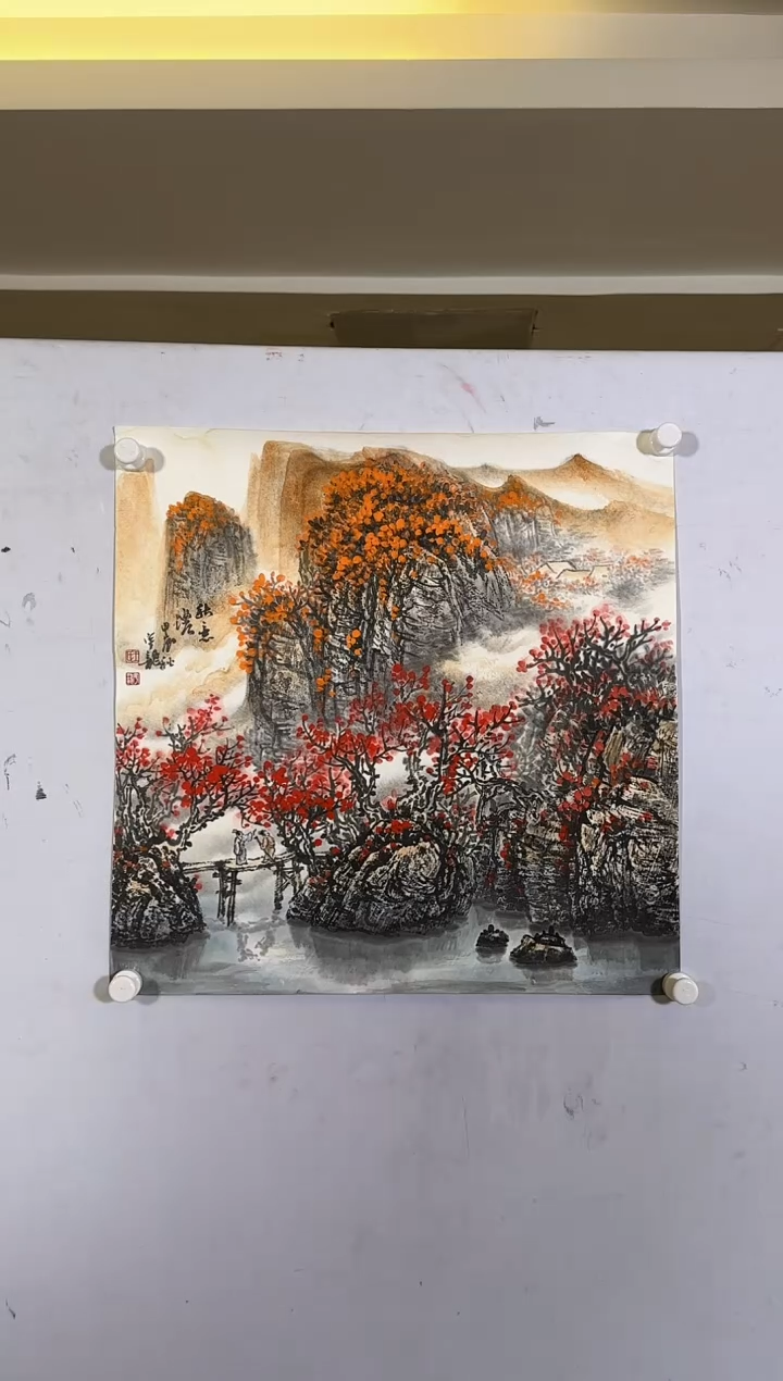 【闪购商品】国画WYL-绘画作品-绘画-1201