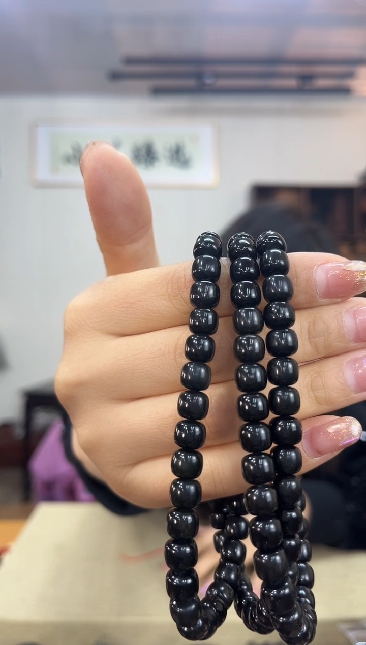 【闪购商品】木1068黑驴木0.8老型多圈串木木