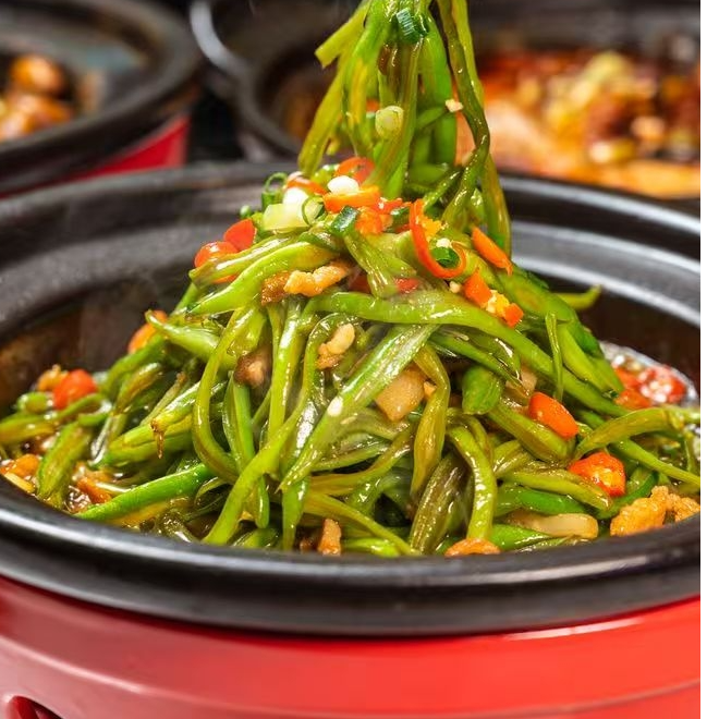 R-砂锅扁豆角*  *