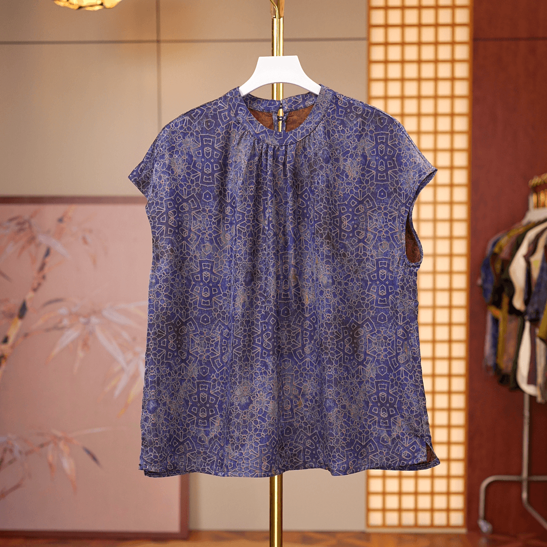 [风清悦雅-衬衫]新中式国风女士衬衫