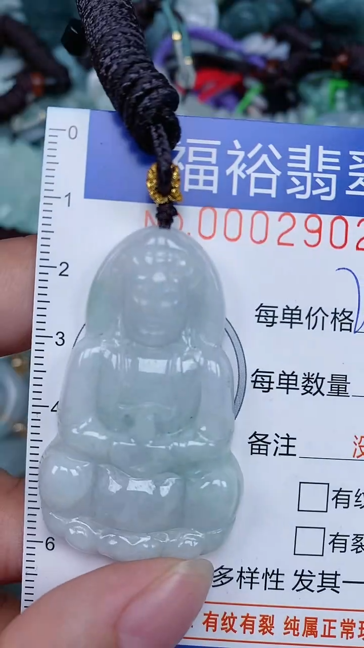 翡翠未镶嵌颈饰...0002902
