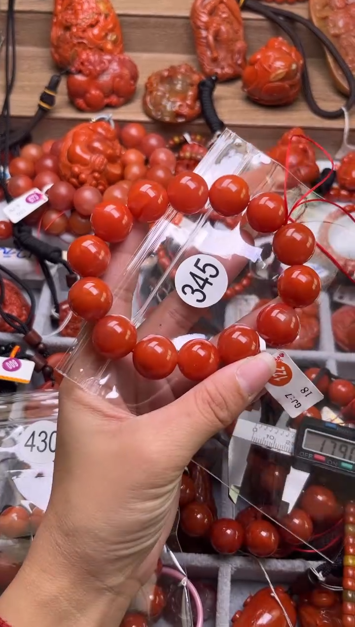 【闪购商品】南红玛瑙珠宝奇石未镶嵌345-16+