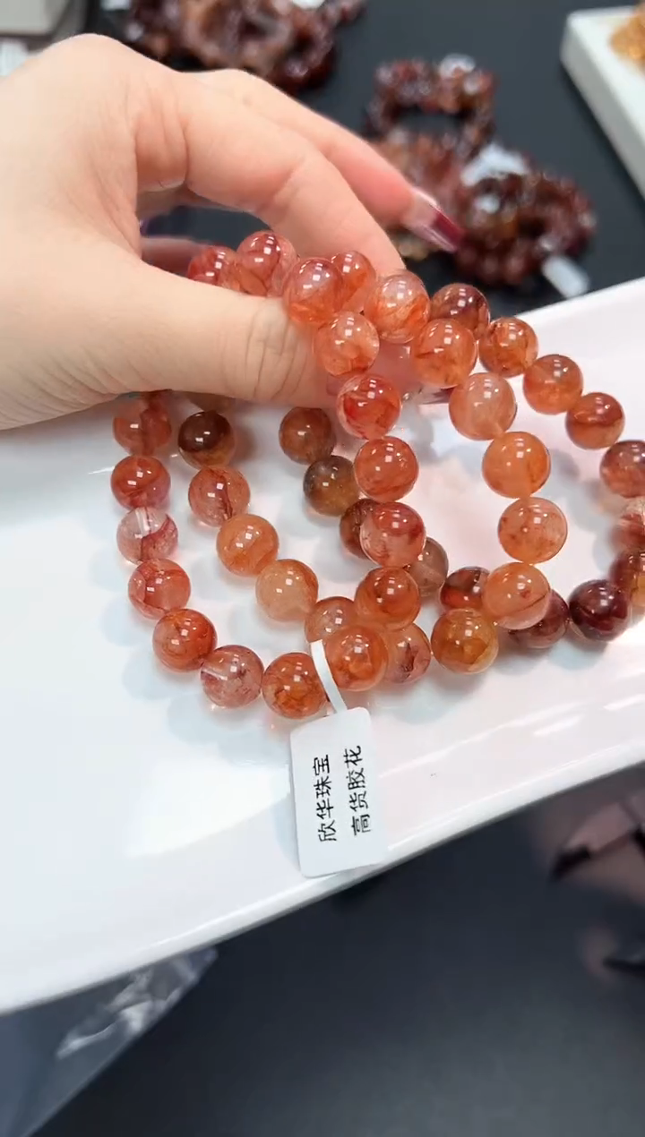 【闪购商品】水晶手串未镶嵌23V多样性发其一1条默认微瑕