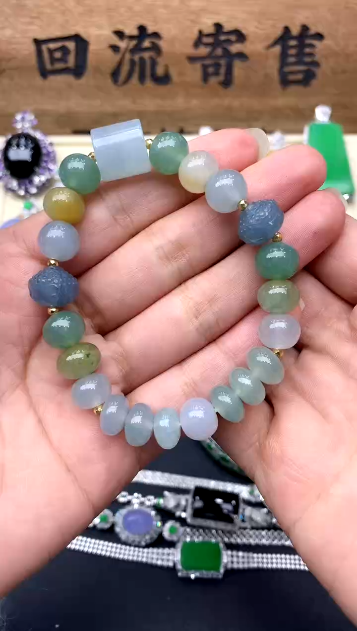 【闪购商品】翡翠手串未镶嵌184-中国好珍宝