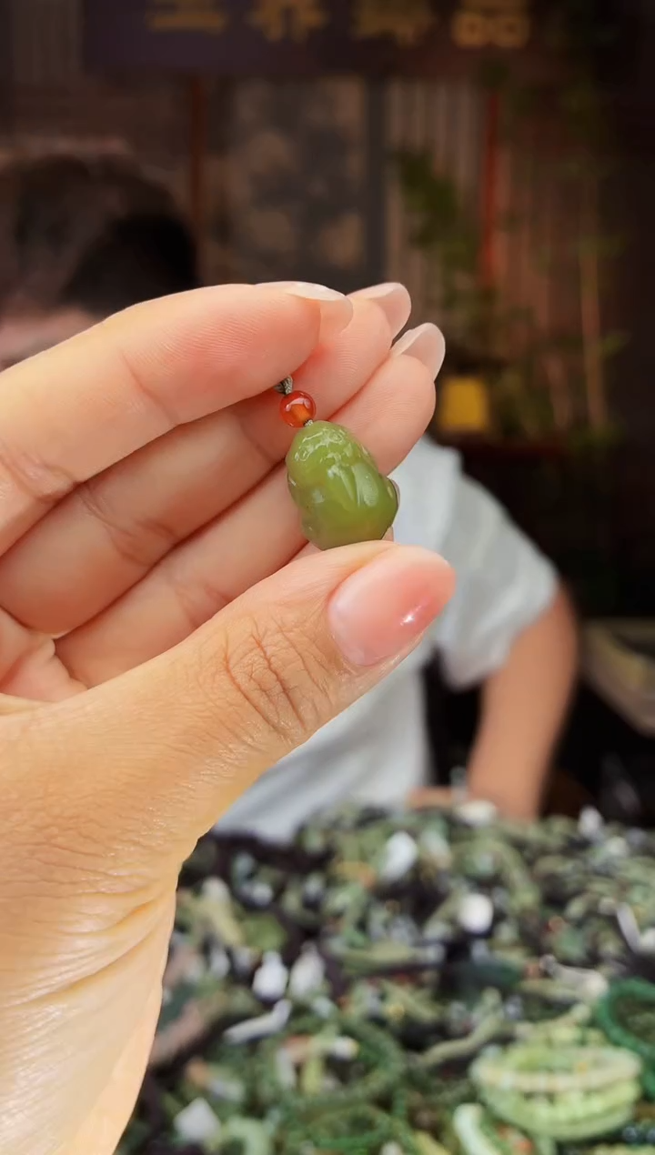 和田玉未镶嵌颈饰多样性发货拍一发一