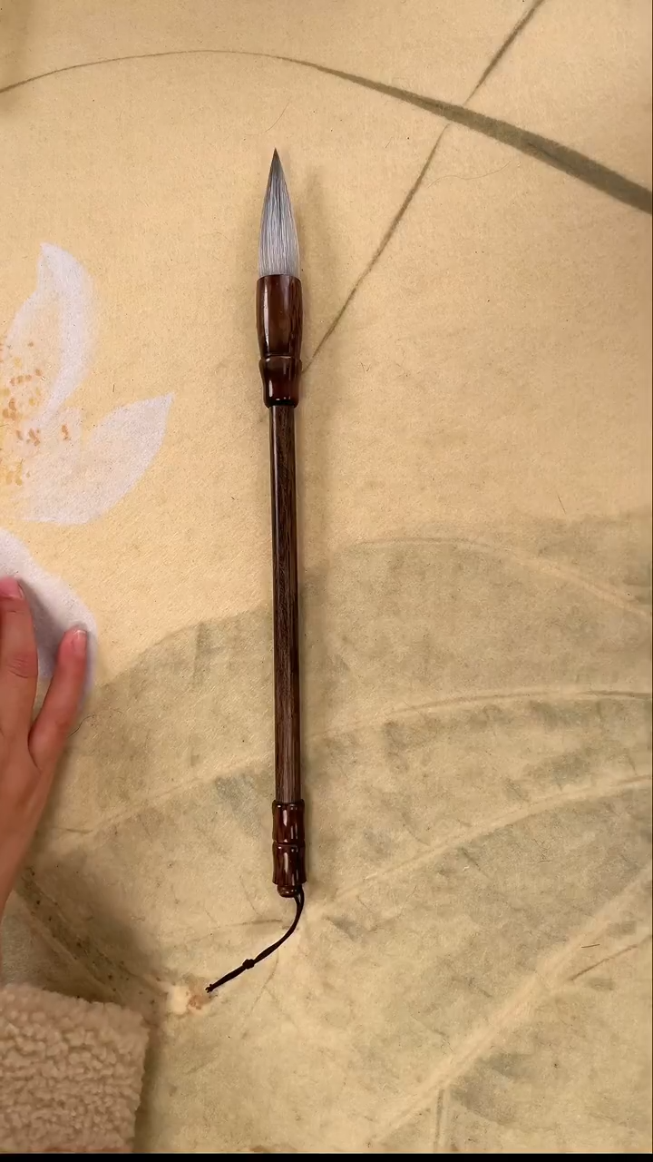 发财紫羊兼毫出锋5.5