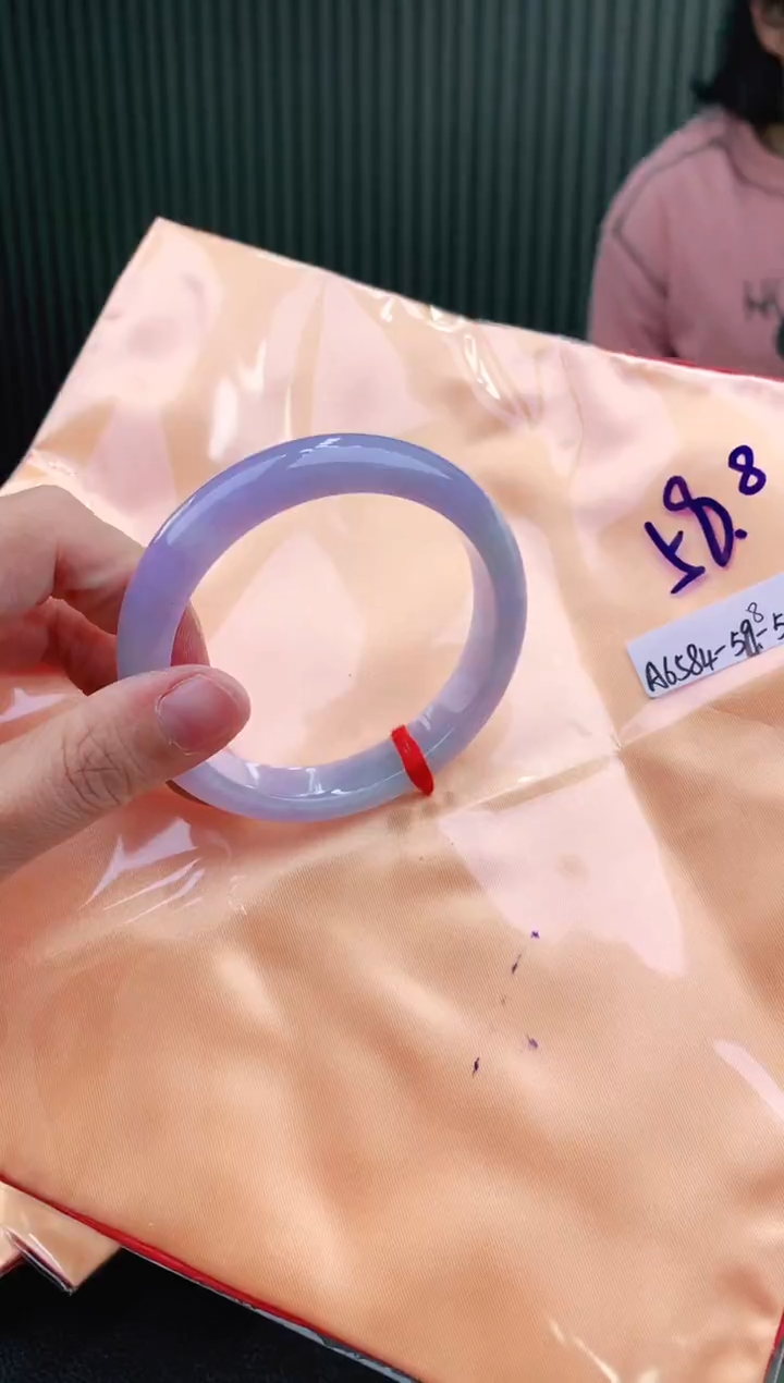 未镶嵌手镯翡翠58+