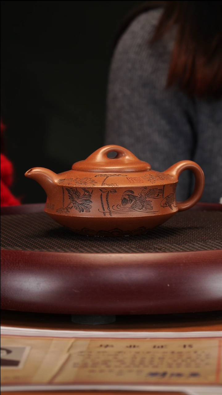 【闪购商品】紫砂茶壶1-29 XN汉君降坡泥360cc