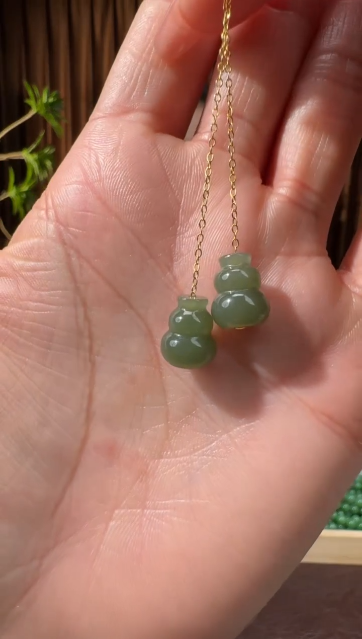 颈饰银S925镶嵌和田玉29姗姗12.11多样性拍一发一