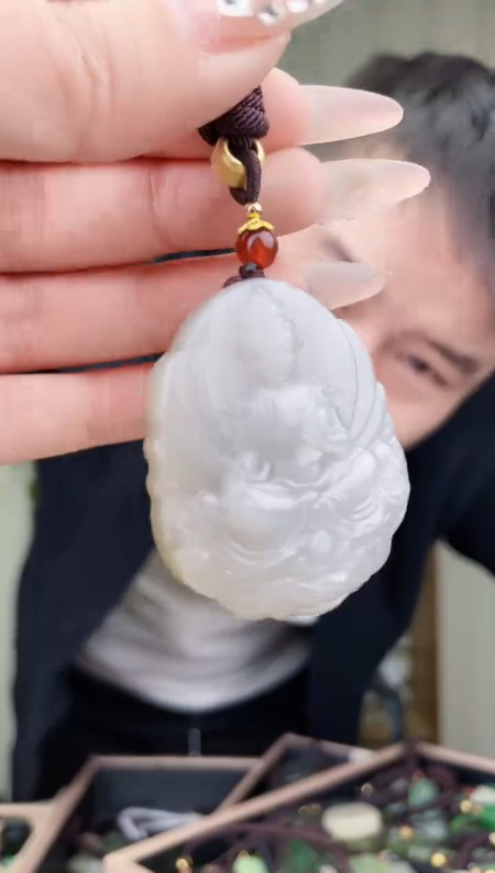 【闪购商品】和田玉挂件未镶嵌拍一发一，多样性发货！