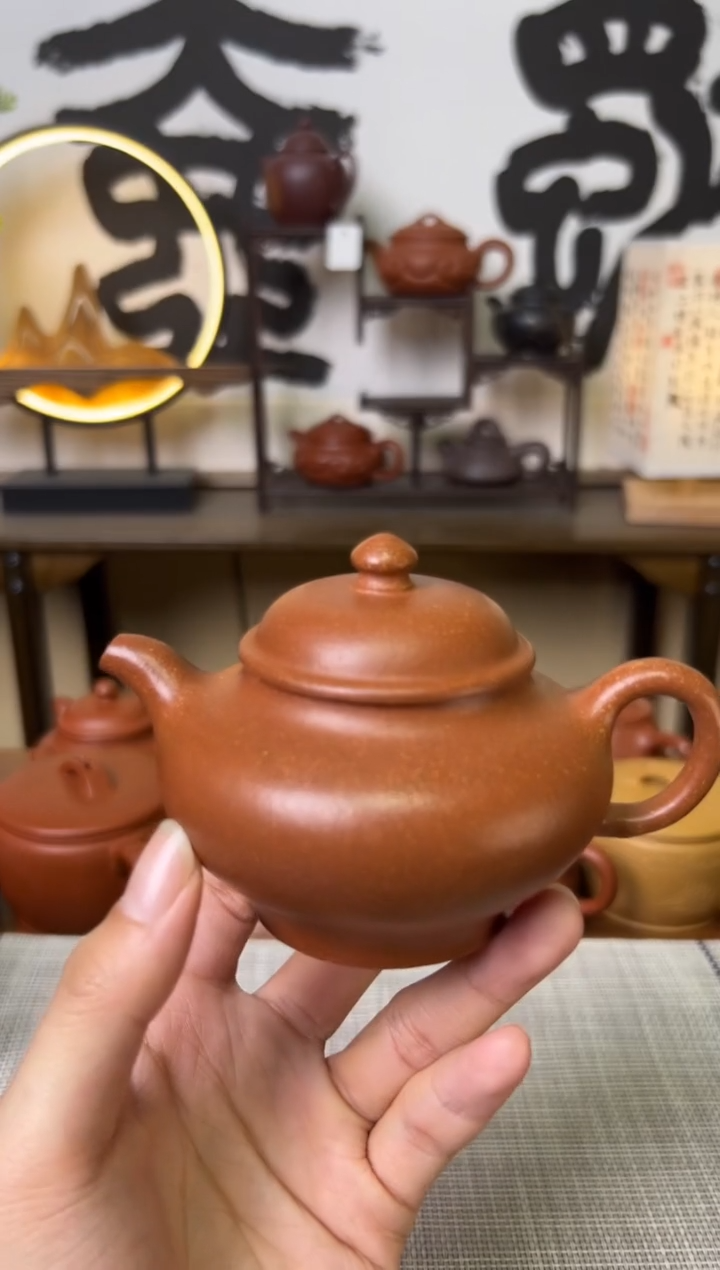 【闪购商品】段泥茶壶独壶黄降坡掇只壶130CC