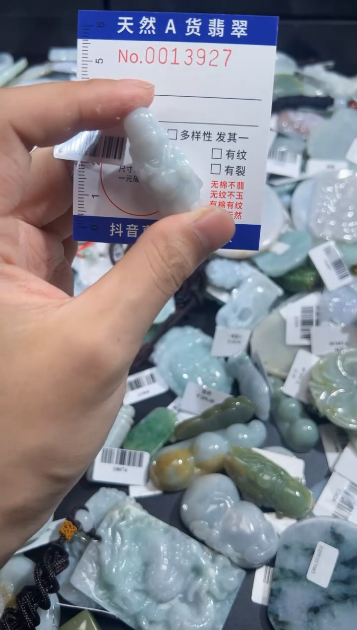 【闪购商品】翡翠颈饰未镶嵌天然翡翠13927