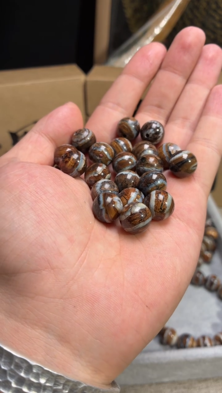其他猛犸象牙P1492 猛犸臼齿圆珠单籽