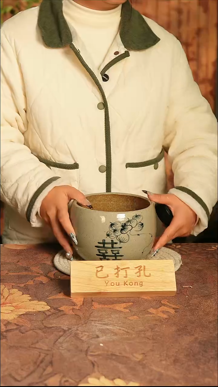 陶瓷6-198高11口13误差2已打孔