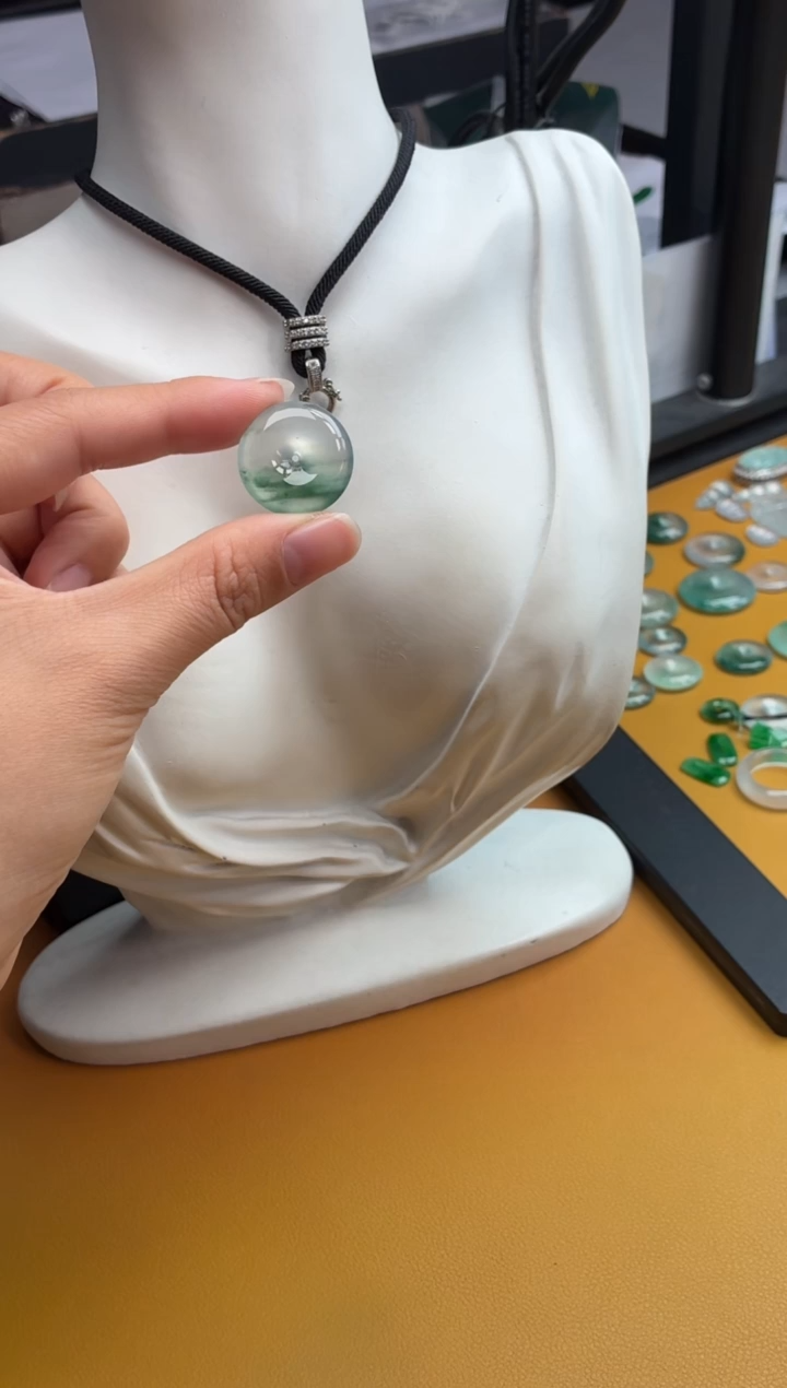 吊坠(不含链)未镶嵌翡翠7 平安扣 21.2 5.5