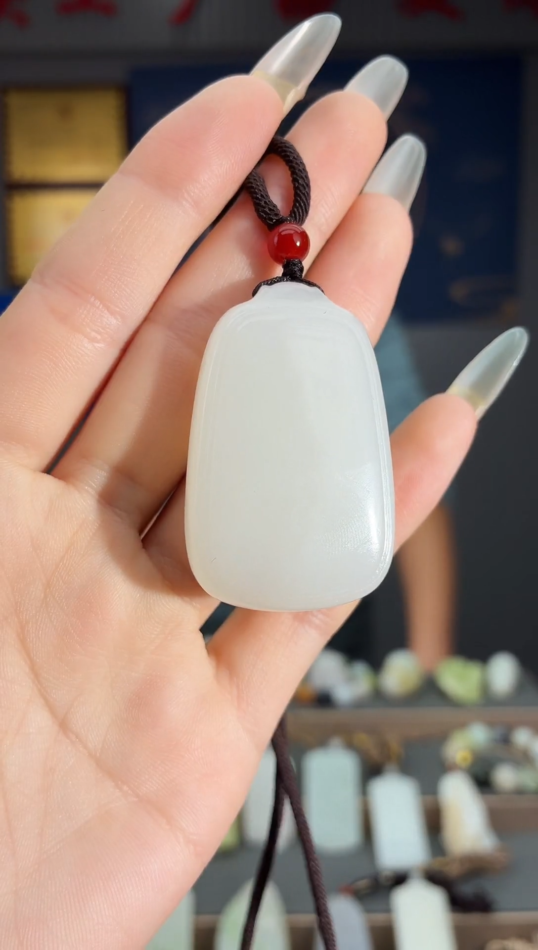 颈饰未镶嵌和田玉1