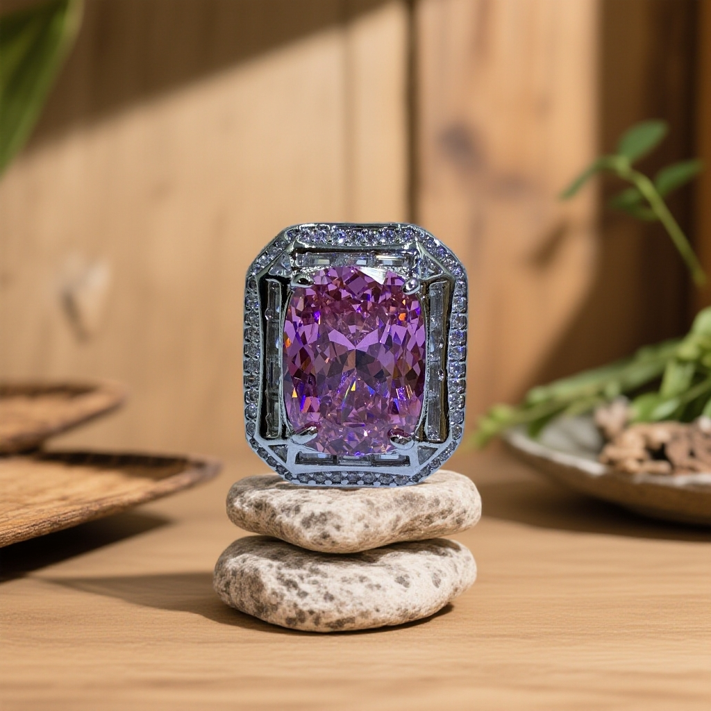 【杜美莎】高订戒指 WW017  时尚轻奢高端定制豪镶戒指