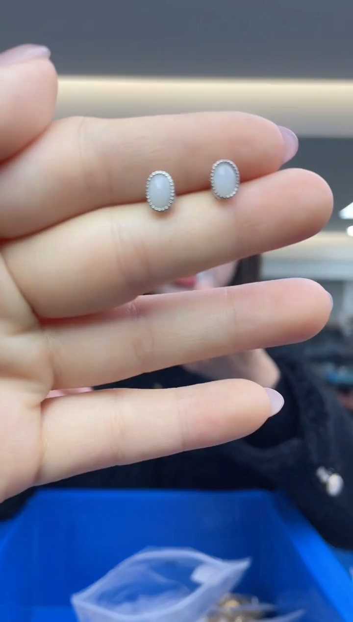 【闪购商品】和田玉.银S925镶嵌（多样性发一件）