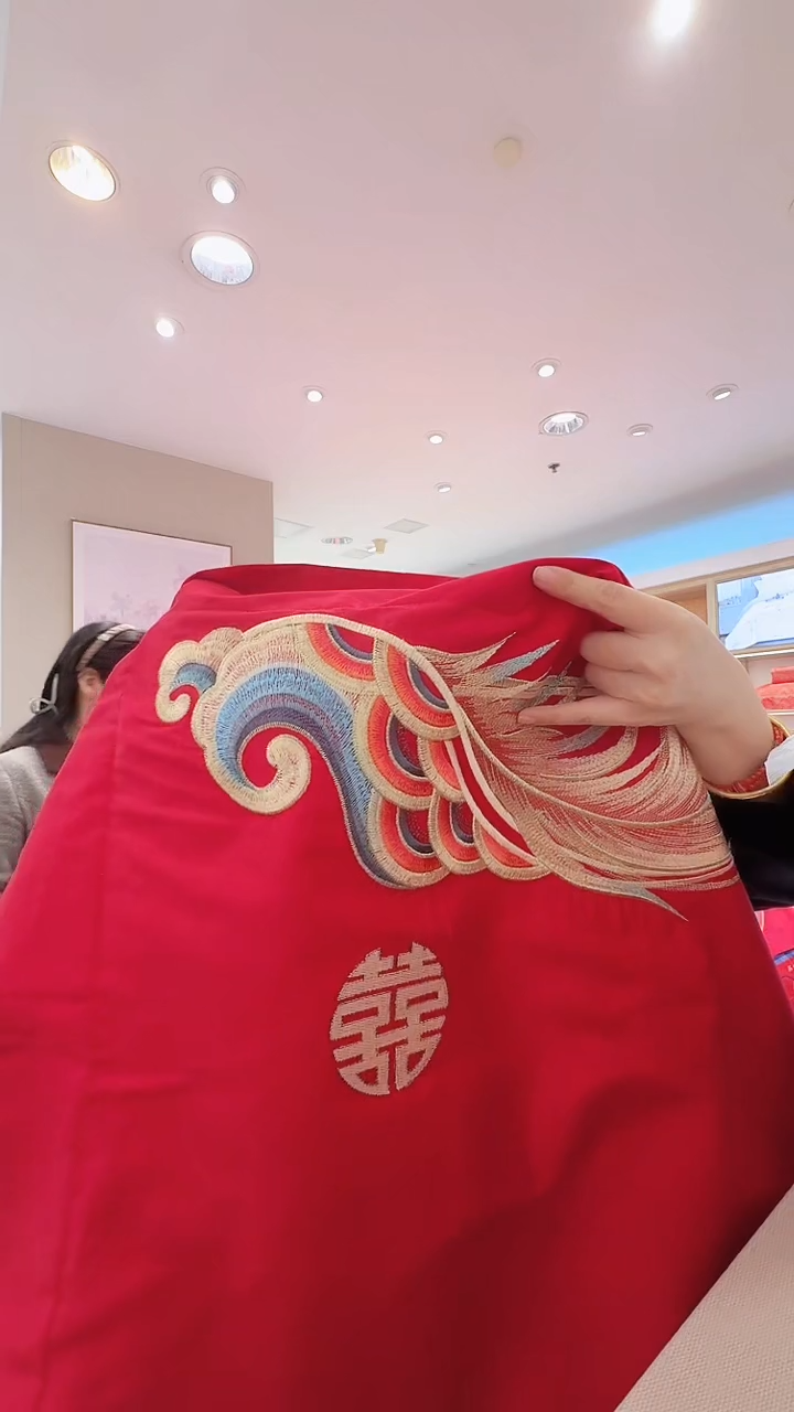 棉棉龙凤呈祥婚庆加大四件套