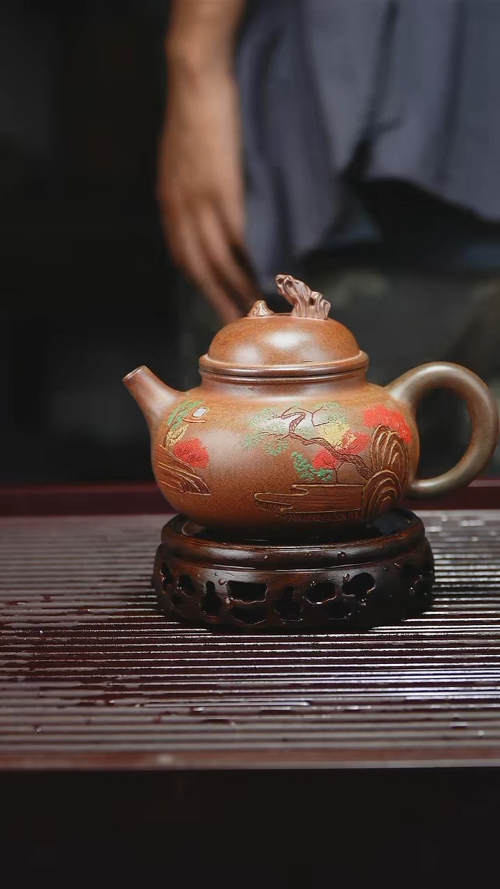 黄龙山原矿紫砂紫砂壶