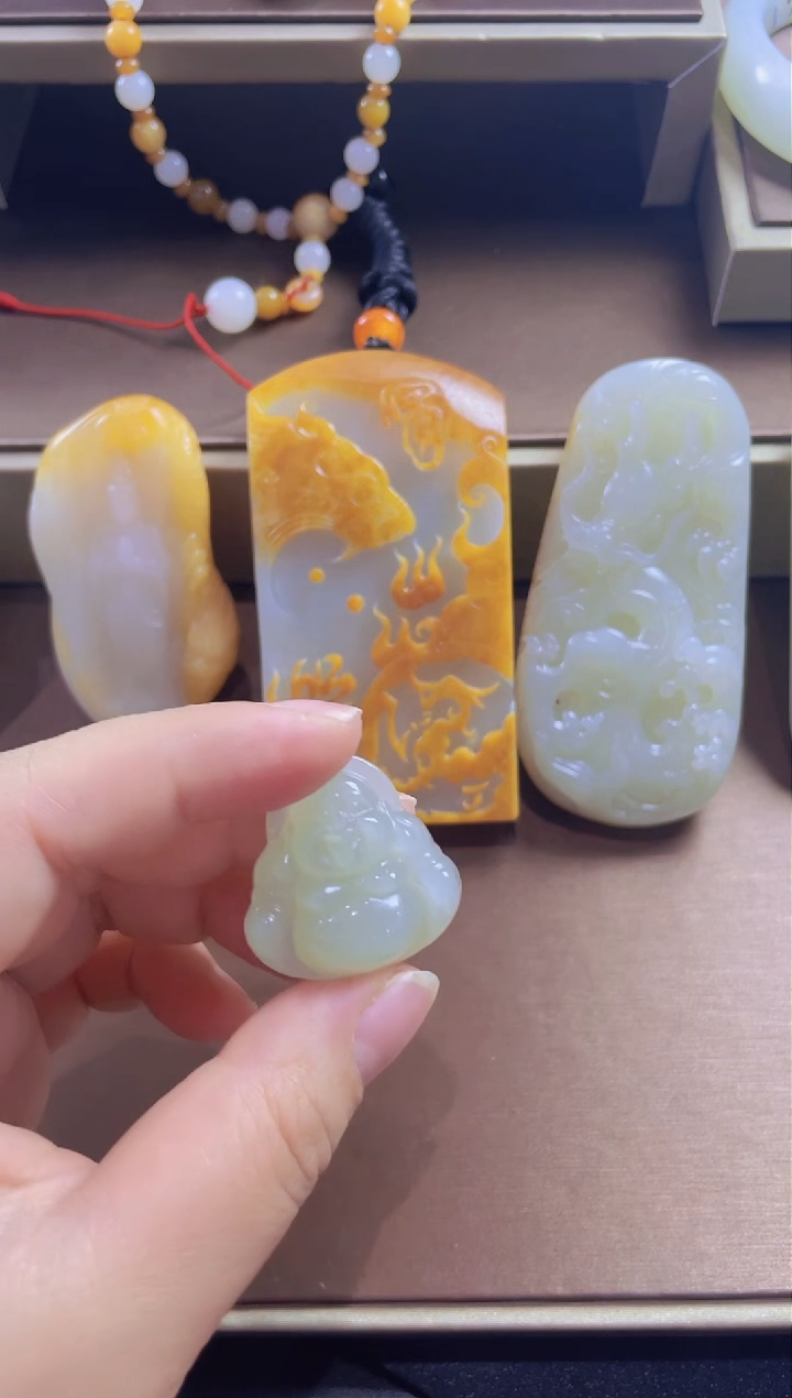 【闪购商品】和田玉吊坠(不含链)未镶嵌和田玉  佛公