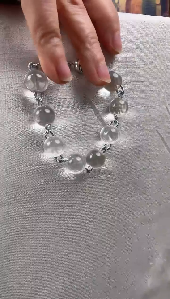 未镶嵌手串水晶天然