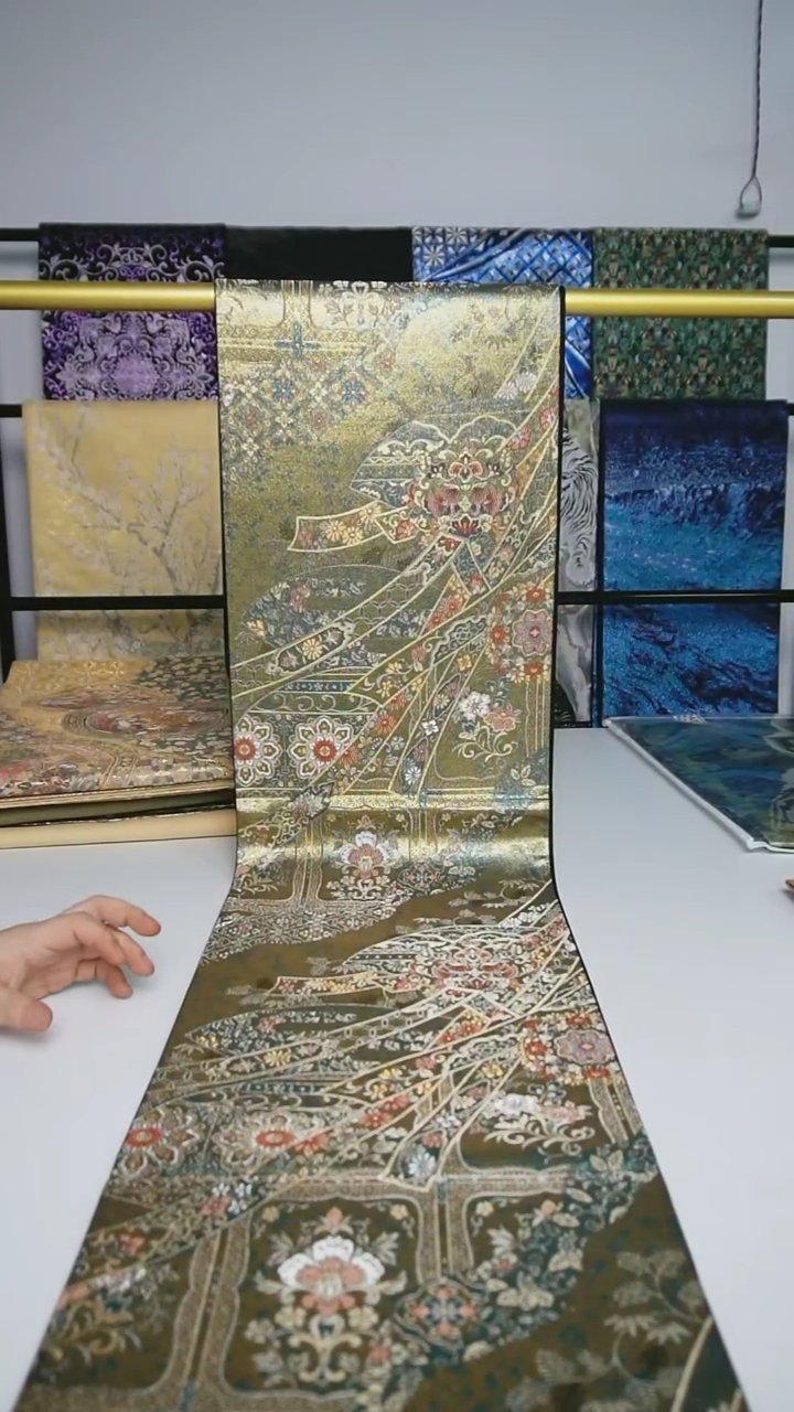 【闪购商品】织绣织锦109飘带花卉