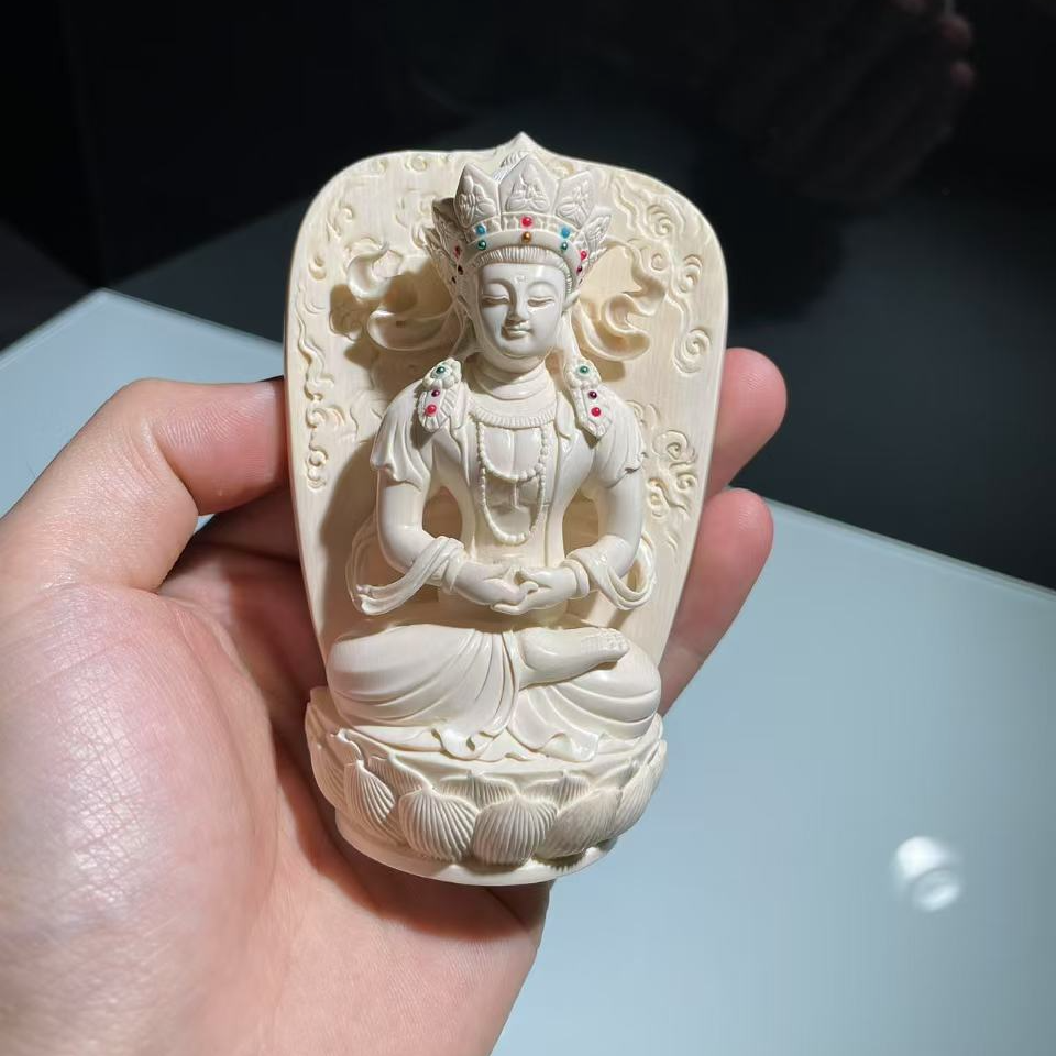 精工猛犸立体雕件观音