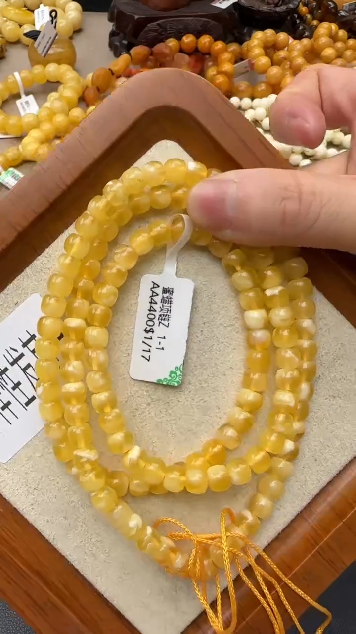 【闪购商品】琥珀项链未镶嵌琥珀 项链
