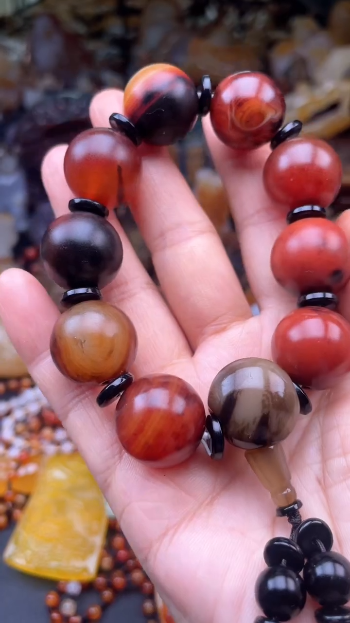 【闪购商品】玛瑙/玉髓颈饰未镶嵌AA