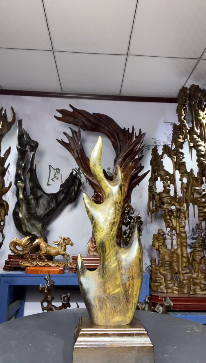 金丝楠木工艺品摆件
