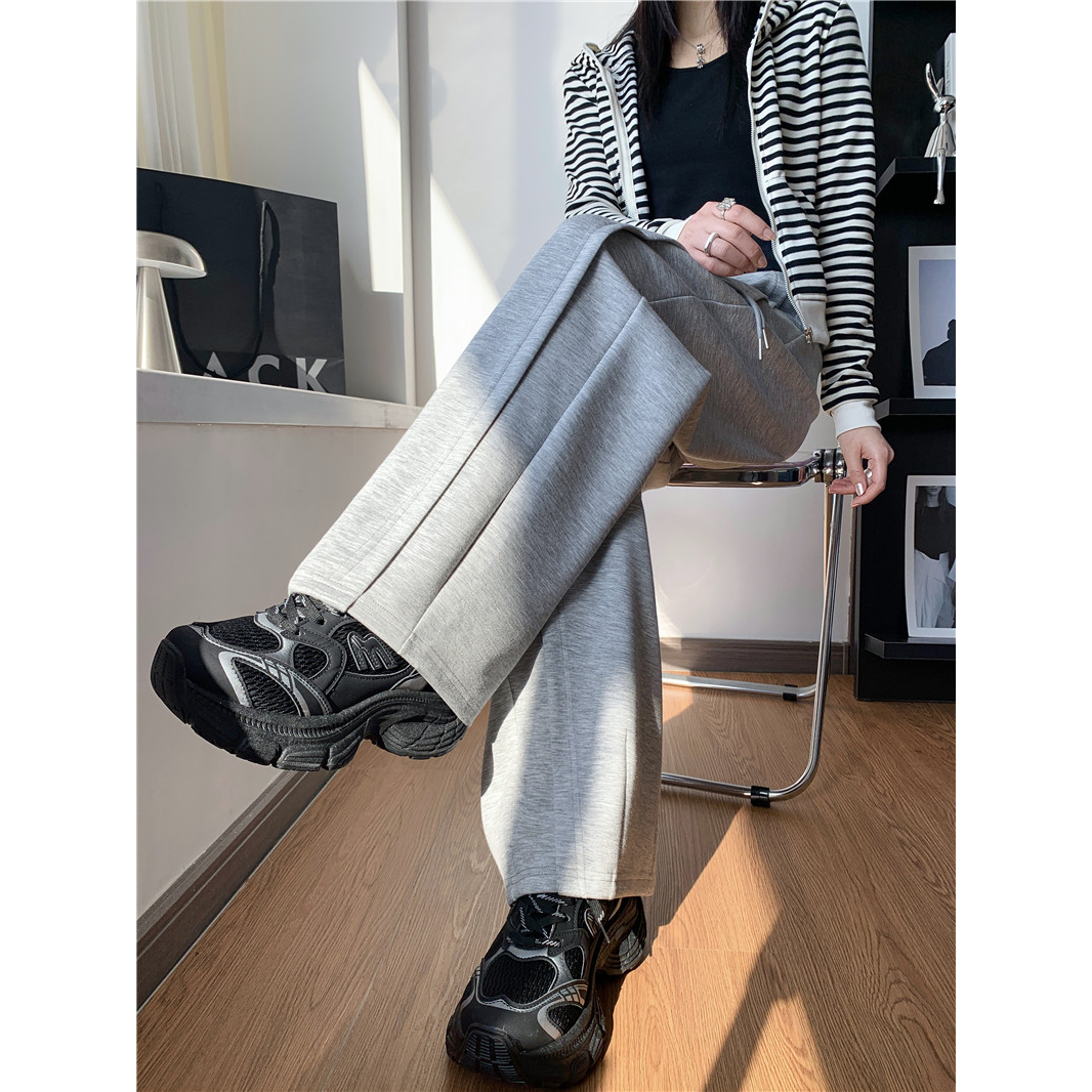 301-400秋冬简约默认瑕疵有磨损毛呢裤