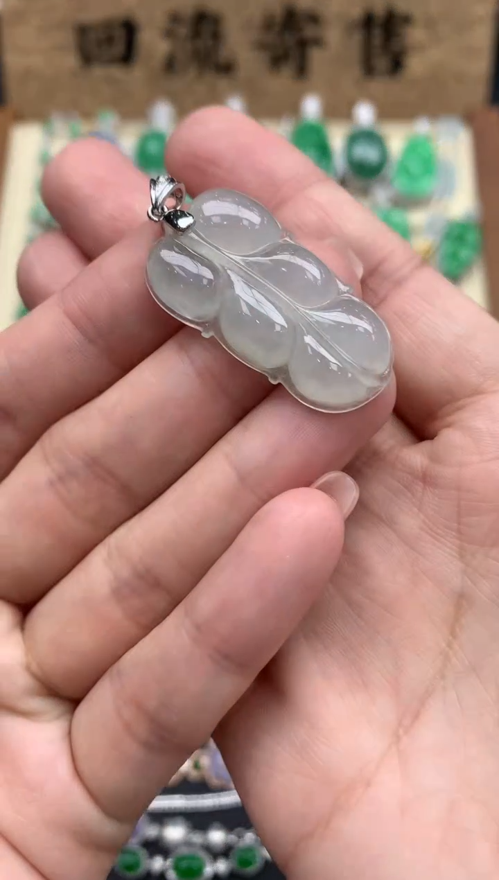 【闪购商品】翡翠颈饰18K金镶嵌67-中国好珍宝