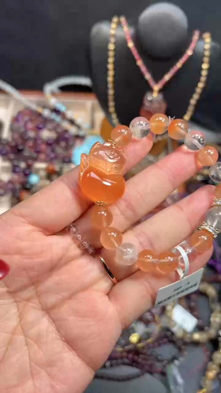 【闪购商品】水晶颈饰未镶嵌【百晶灵儿】天然定制款
