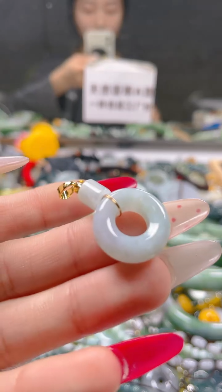 【闪购商品】翡翠颈饰未镶嵌/C/翡翠A货一图一物