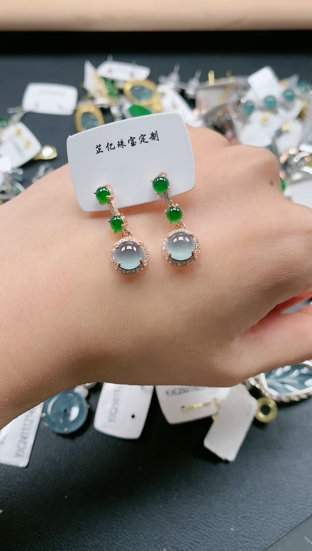 【闪购商品】翡翠戒指银S925镶嵌1111111
