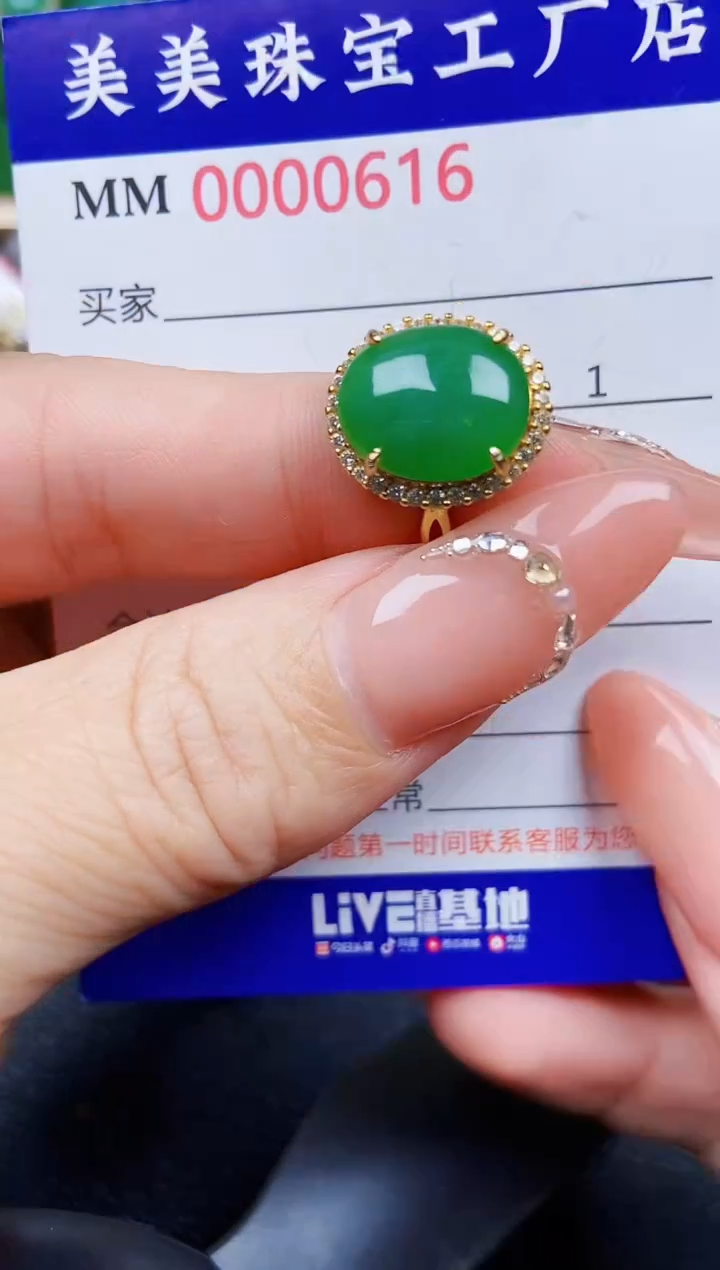 【闪购商品】翡翠颈饰银S925镶嵌0616