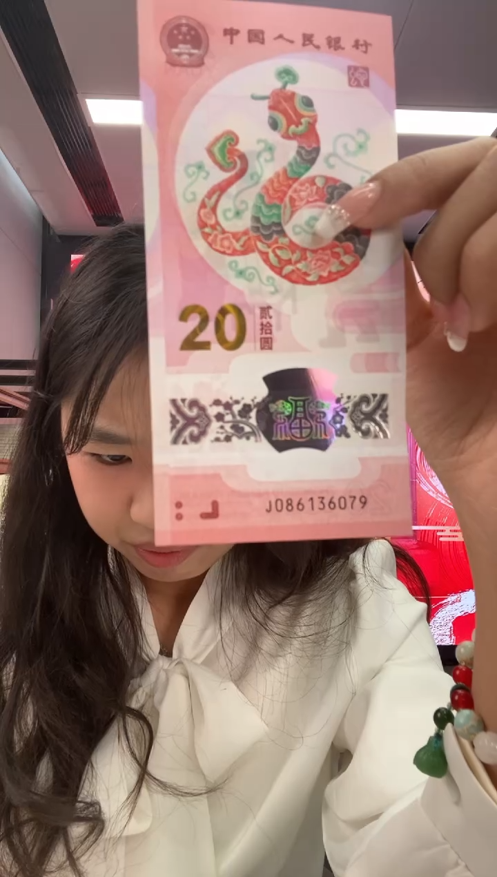 【闪购商品】塑料蛇钞一张086136079